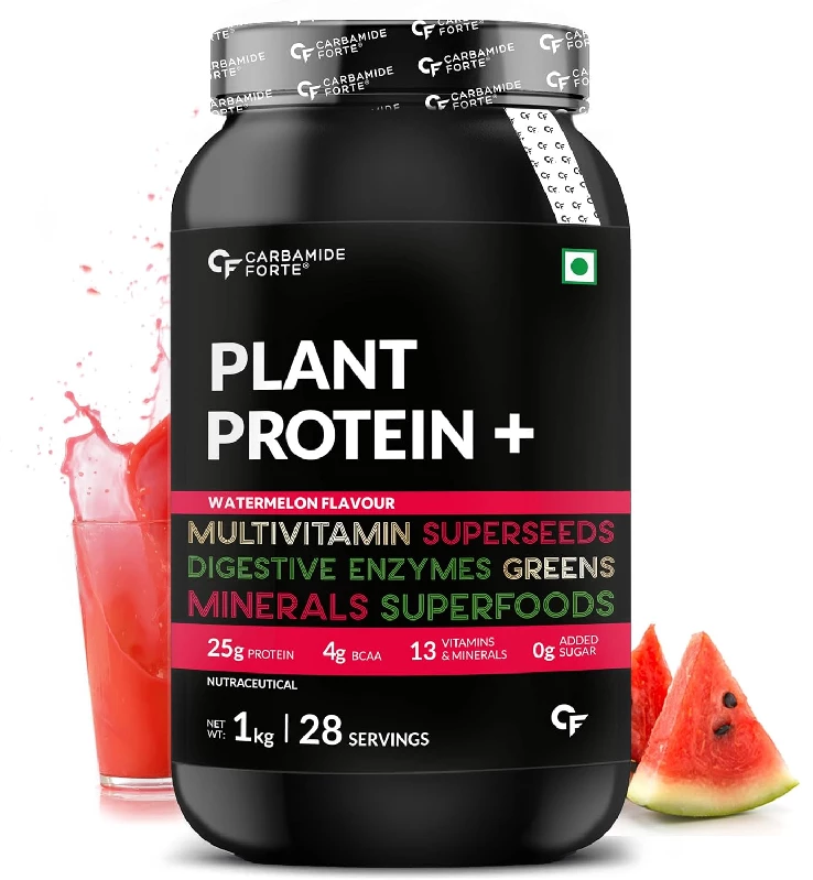 Carbamide Forte Vegan Protein Powder, Watermelon-1.webp